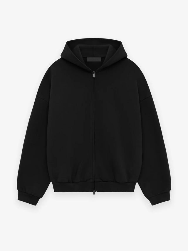 Essentials Heavy Fleece Fullzip Hoodie black