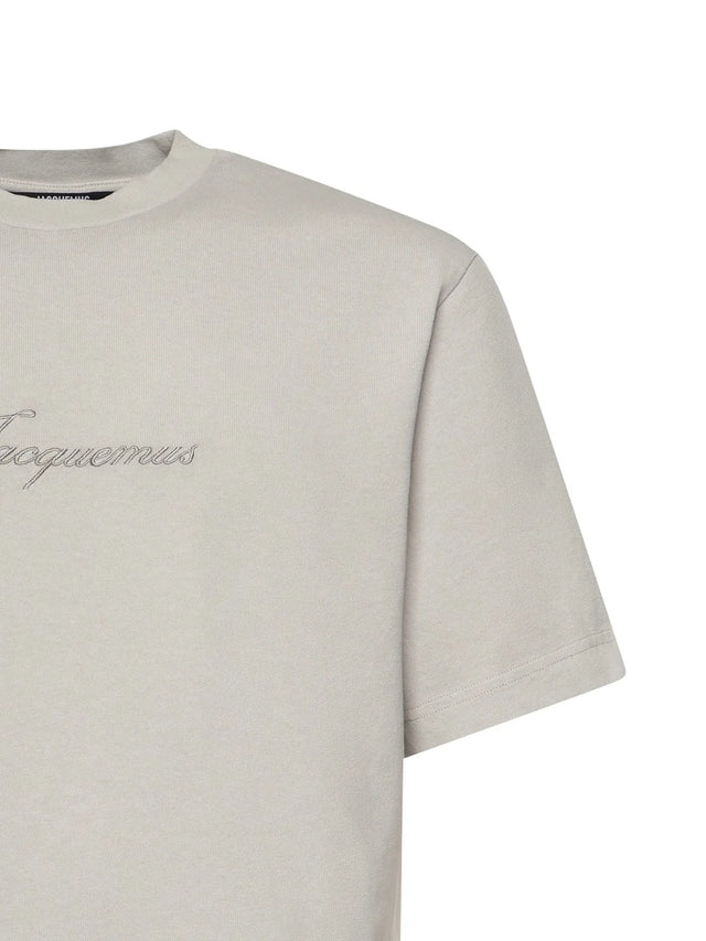 Jacquemus Logo Embroidered Crewneck T-Shirt