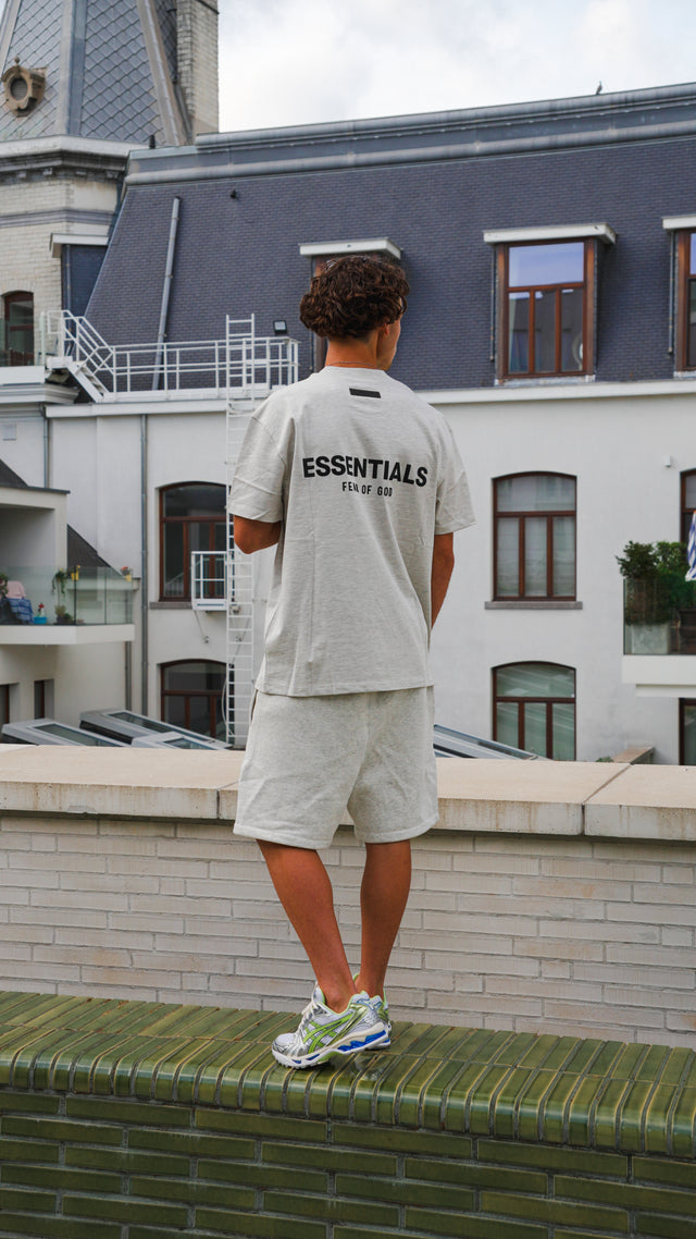 Fear of God Essentials Summer Set Light Oat