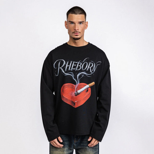 ASHTRAY LONGSLEEVE BLACK