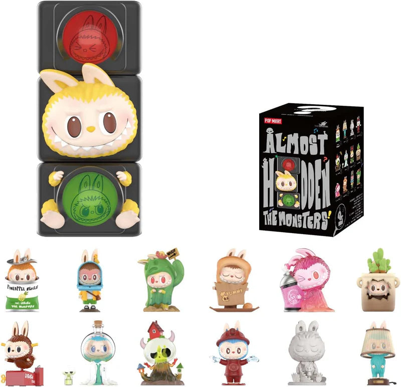 Pop Mart Labubu The Monsters Almost Hidden Series Blind Box