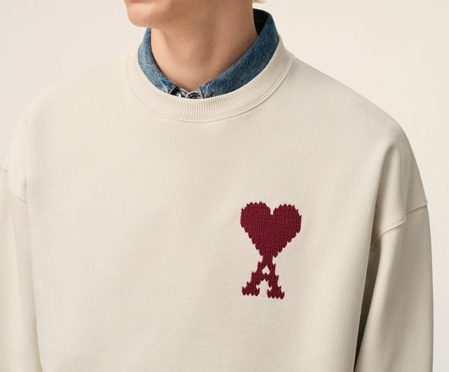 Sweatshirt Ami De Coeur – Ami Paris – Blanc