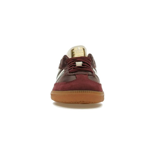 Adidas Samba OG Maroon Gold Metallic
