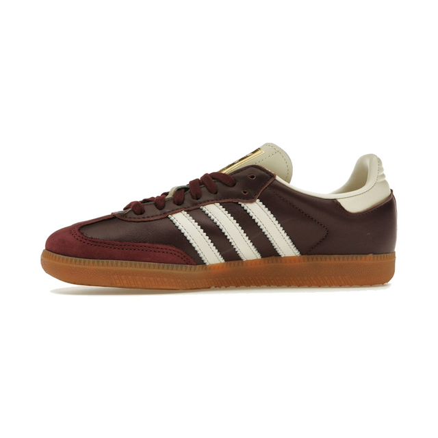 Adidas Samba OG Maroon Gold Metallic