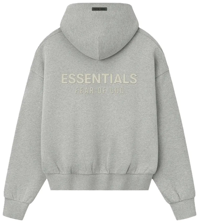 Fear of God Essentials Classic Hoodie 'Concrete Heather