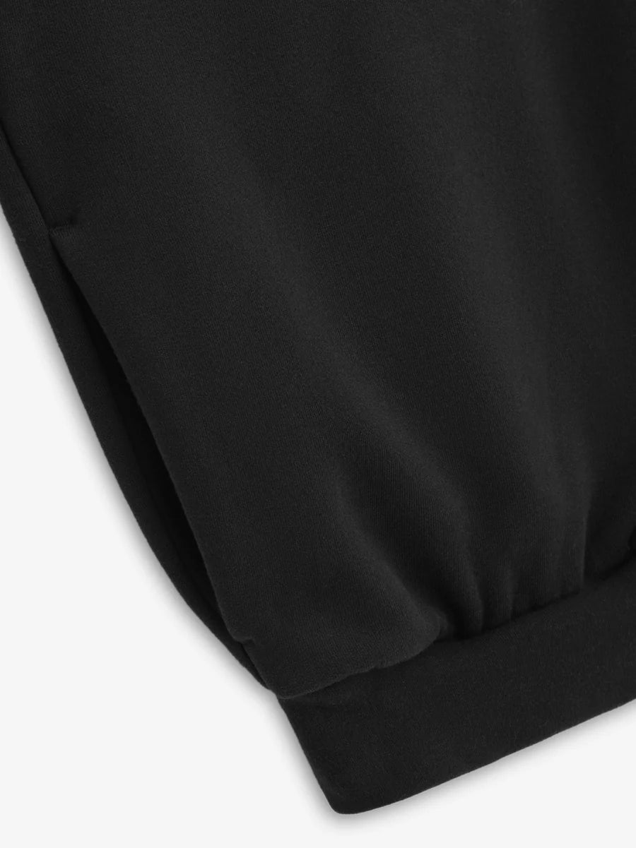Essentials Heavy Fleece Fullzip Hoodie black