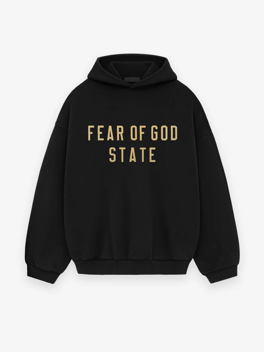 Essentials Fleece hoodie Black