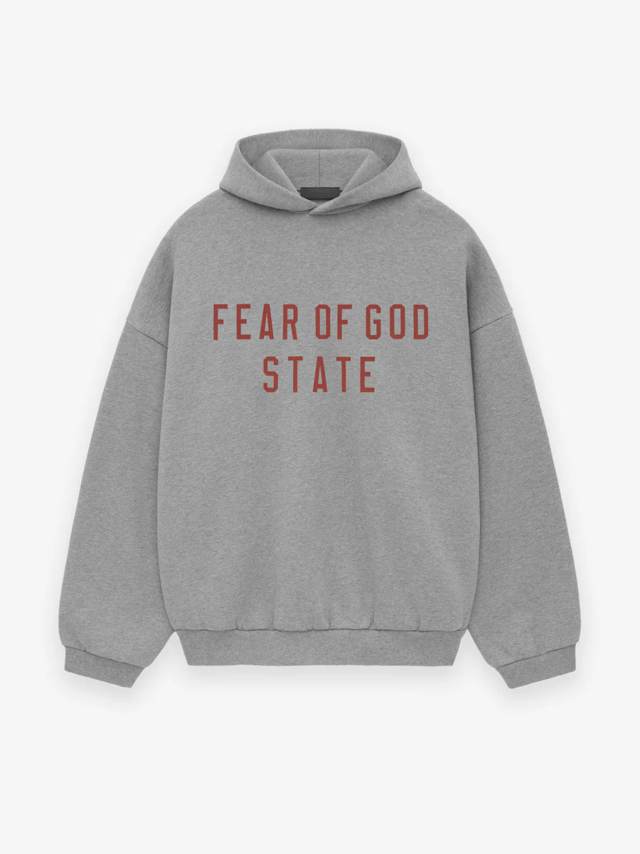 Essentials Fleece hoodie Dark Heather