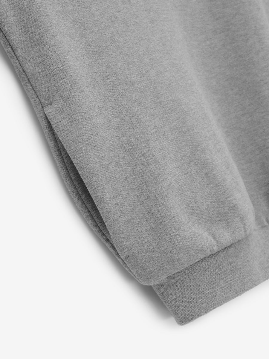 Essentials Fleece hoodie Dark Heather