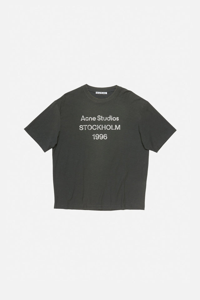 Acne Studios -  SPRAYED LOGO T-SHIRT (BLACK)