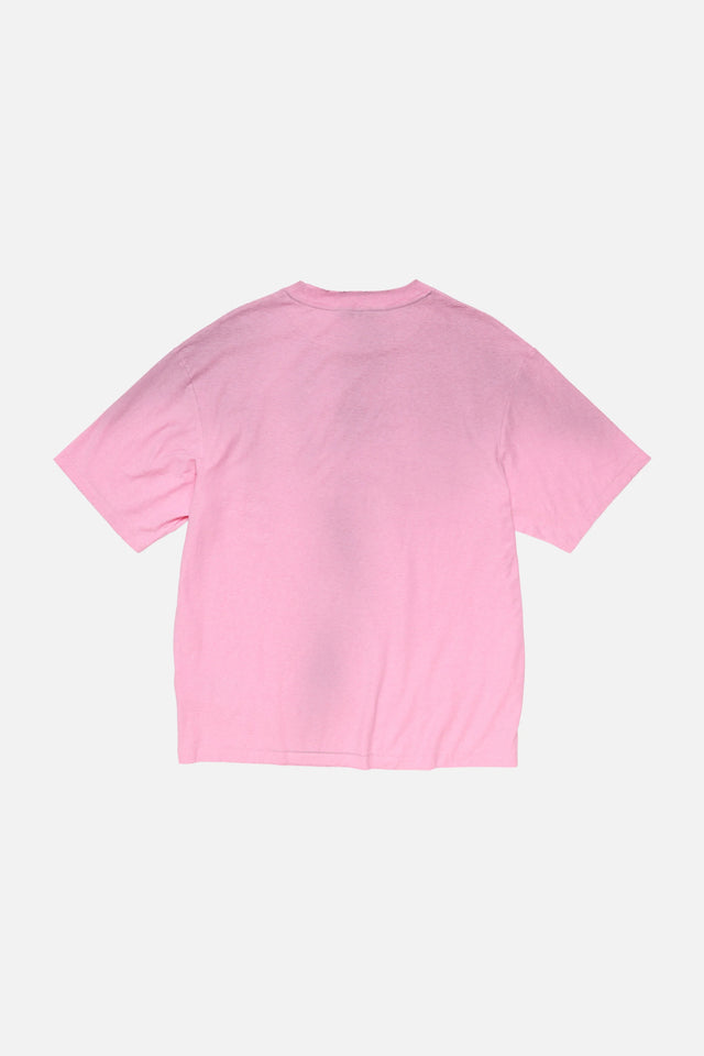 Acne Studios -  SPRAYED LOGO T-SHIRT (PINK)