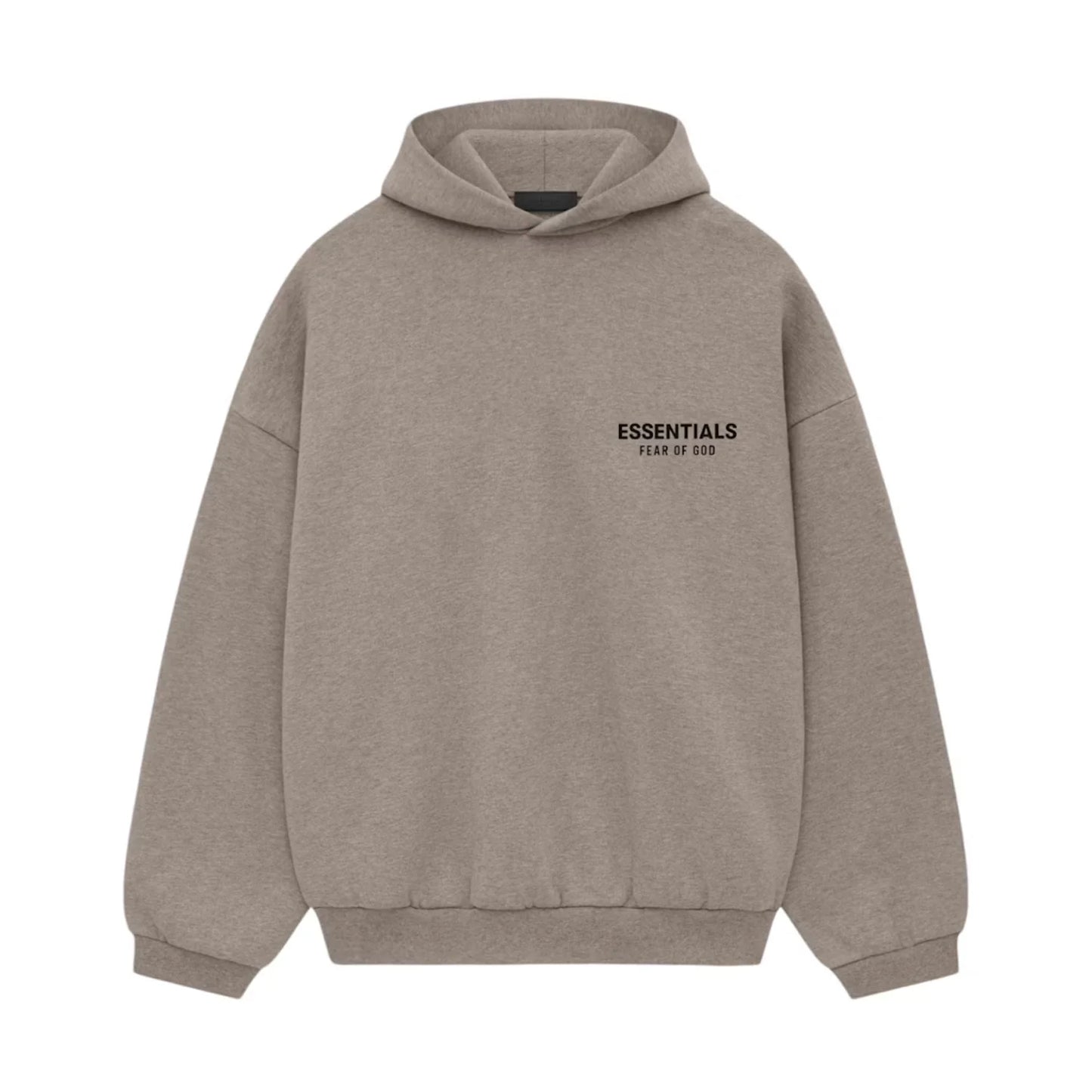 Fear Of God Essentials Heather Grey Hoodie