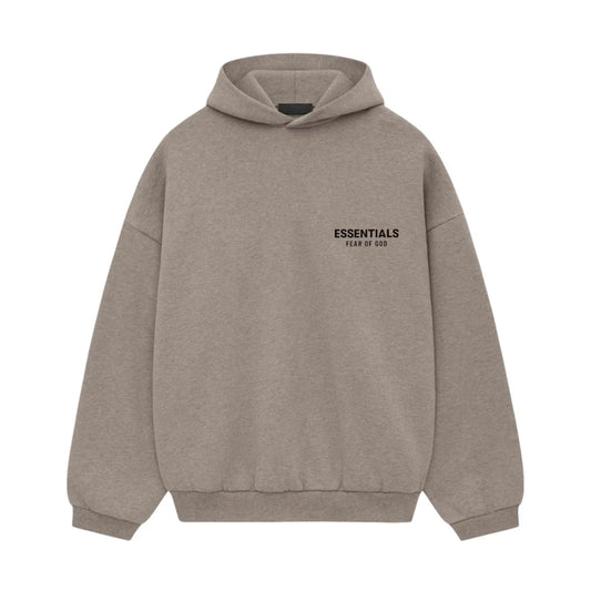 Fear Of God Essentials Heather Grey Hoodie