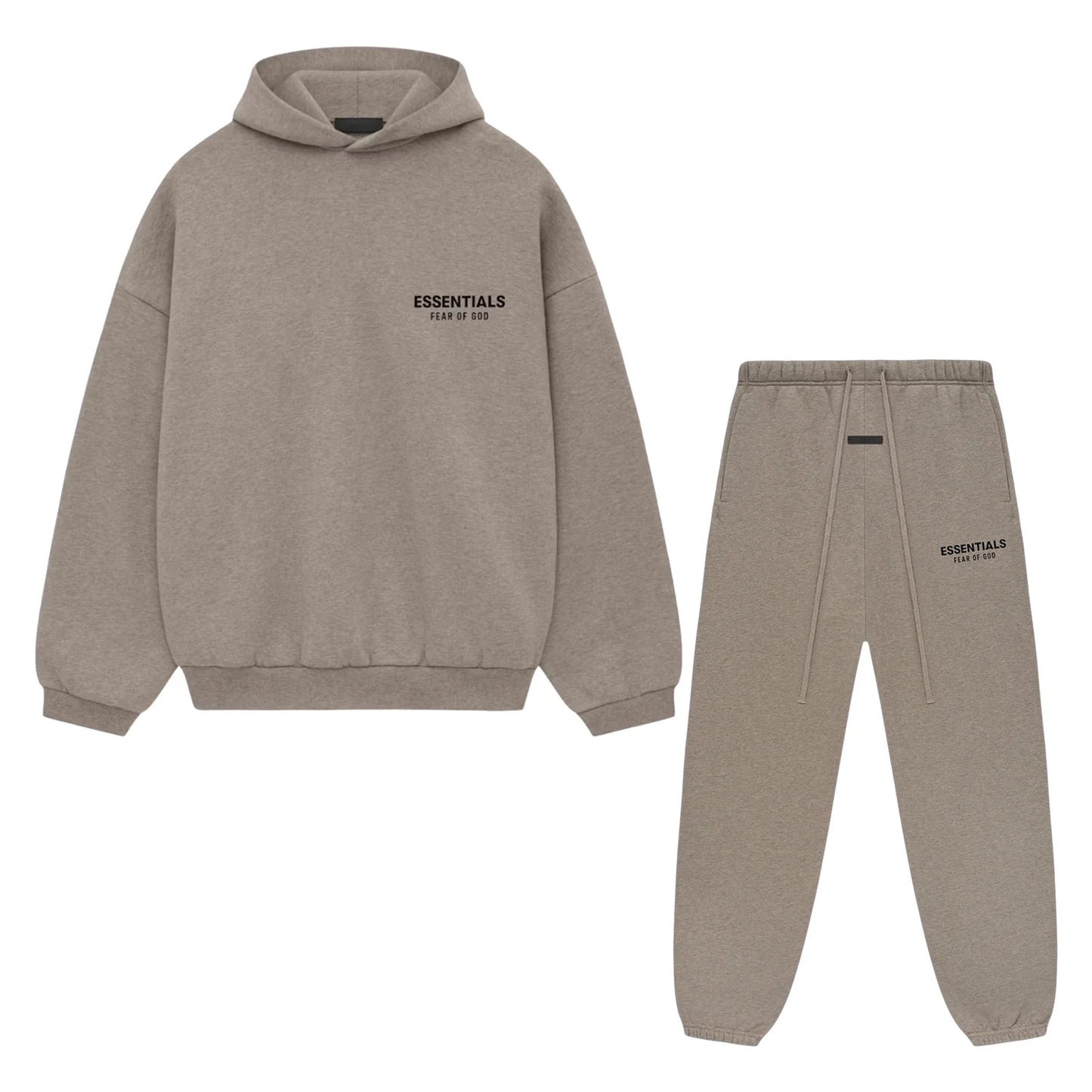 Fear Of God Essentials Heather Grey Hoodie
