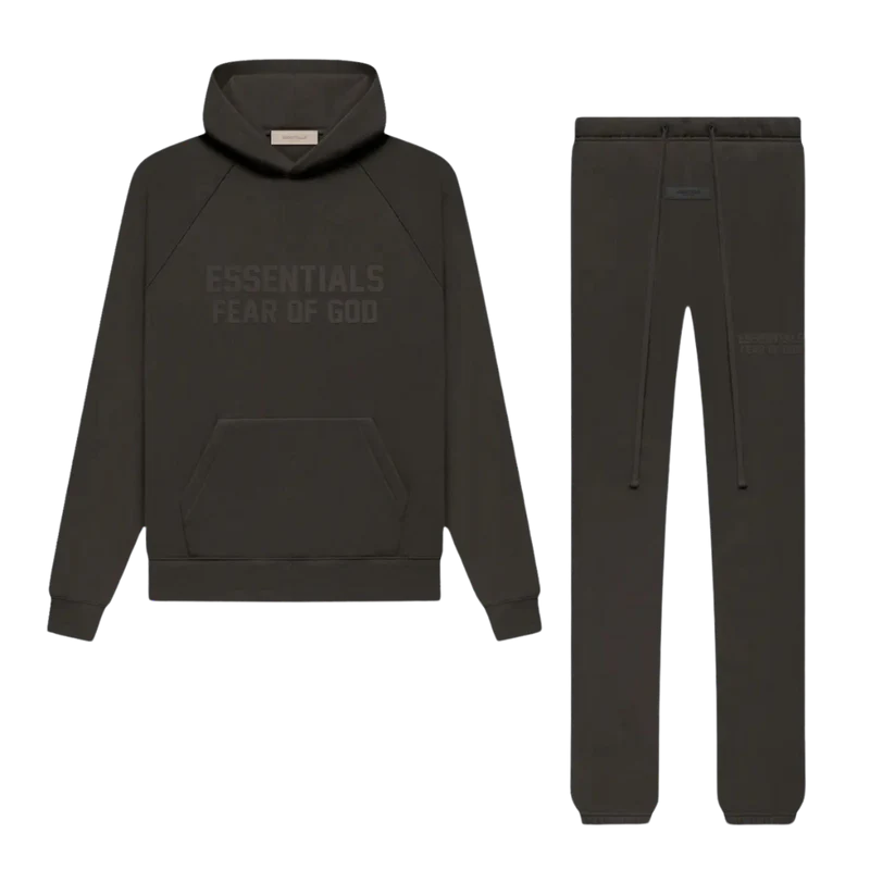 Fear Of God Essentials Off Black full set