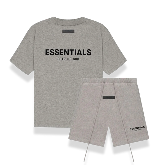 Fear of God Essentials Summer Set Heather grey