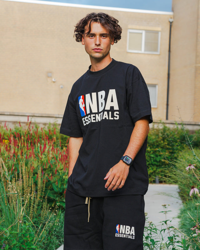 Fear of God Essentials NBA Black White Summer Set