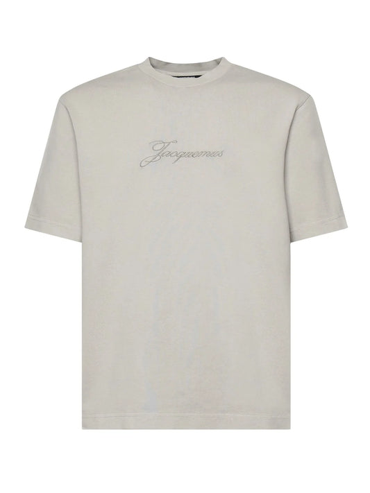 Jacquemus Logo Embroidered Crewneck T-Shirt