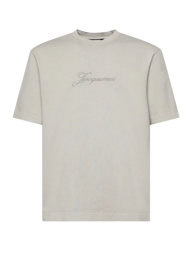 Jacquemus Logo Embroidered Crewneck T-Shirt