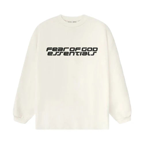 Fear of God Essentials 90's Long-Sleeve Tee 'Ivory'