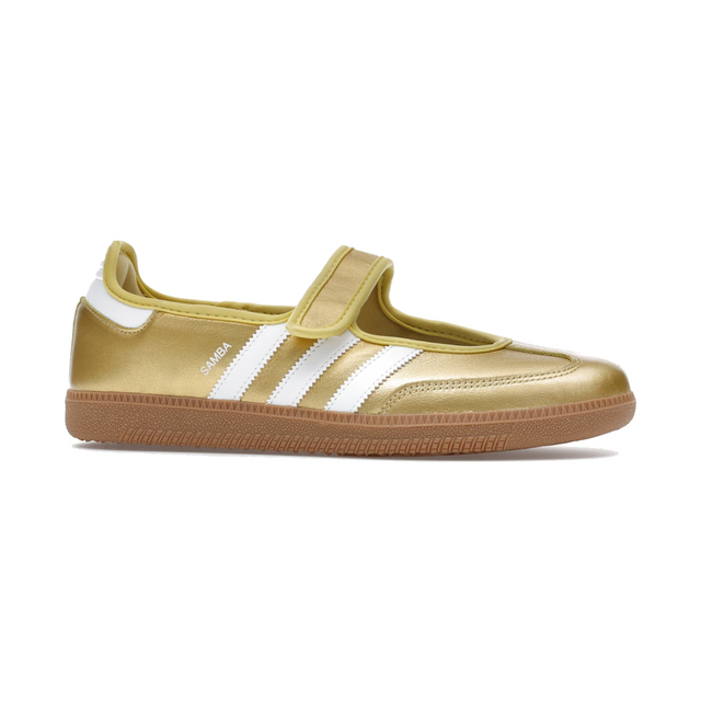 Adidas Samba Jane Gold Metallic White