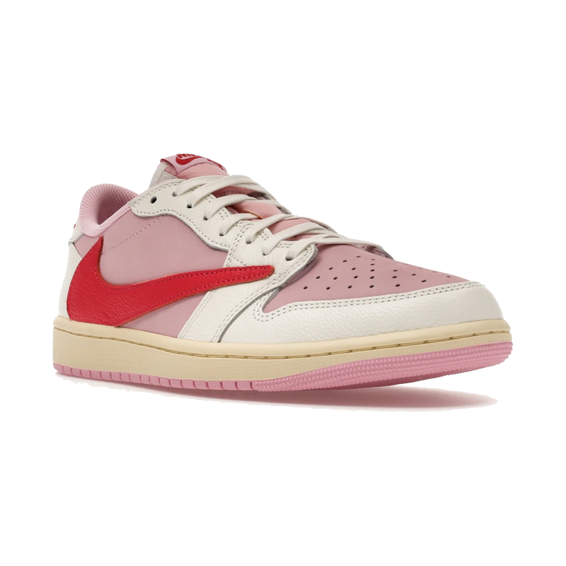 Air Jordan 1 Retro Low OG SP Travis Scott Sail Tropical Pink