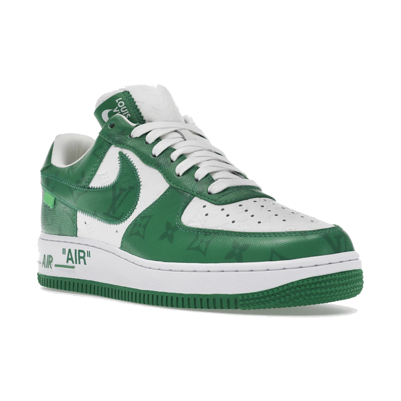 Louis Vuitton Nike Air Force 1 Low By Virgil Abloh White Green