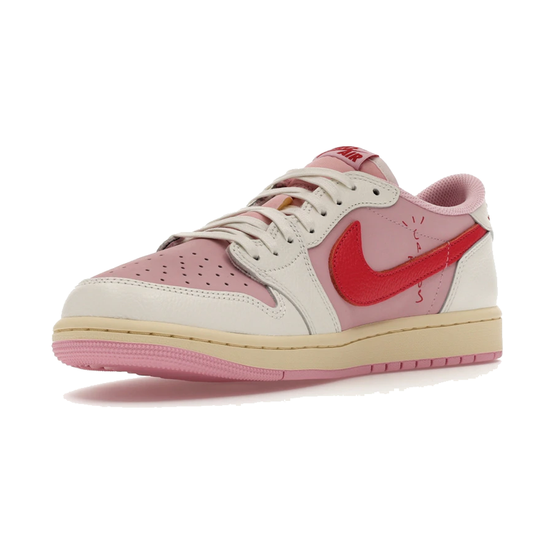 Air Jordan 1 Retro Low OG SP Travis Scott Sail Tropical Pink