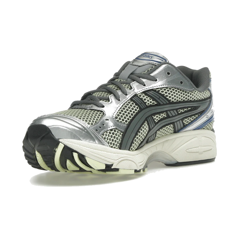ASICS Gel-Kayano 14 Soft Yellow Asics Blue