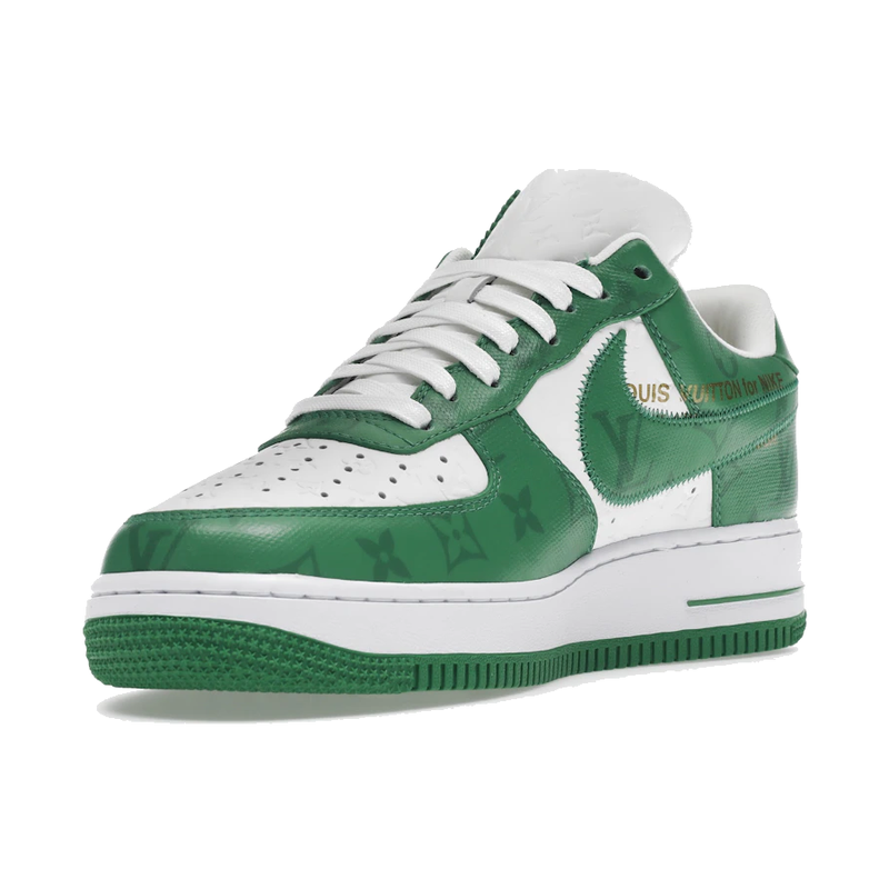 Louis Vuitton Nike Air Force 1 Low By Virgil Abloh White Green