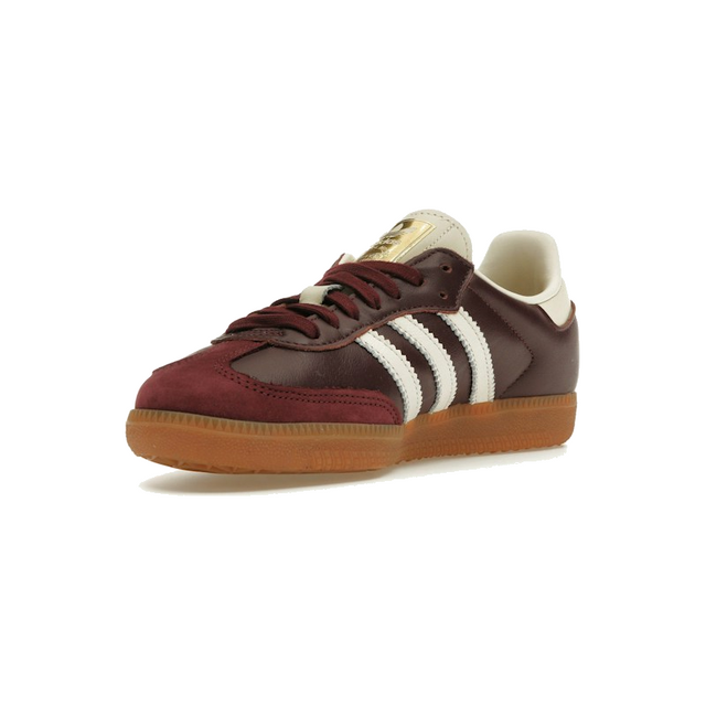 Adidas Samba OG Maroon Gold Metallic