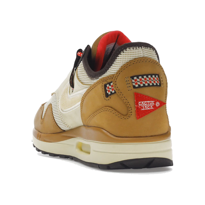 Nike Air Max 1 Travis Scott Cactus Jack Wheat Lemon Drop