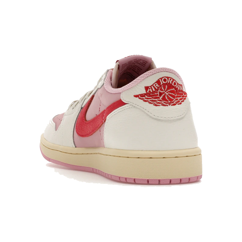 Air Jordan 1 Retro Low OG SP Travis Scott Sail Tropical Pink