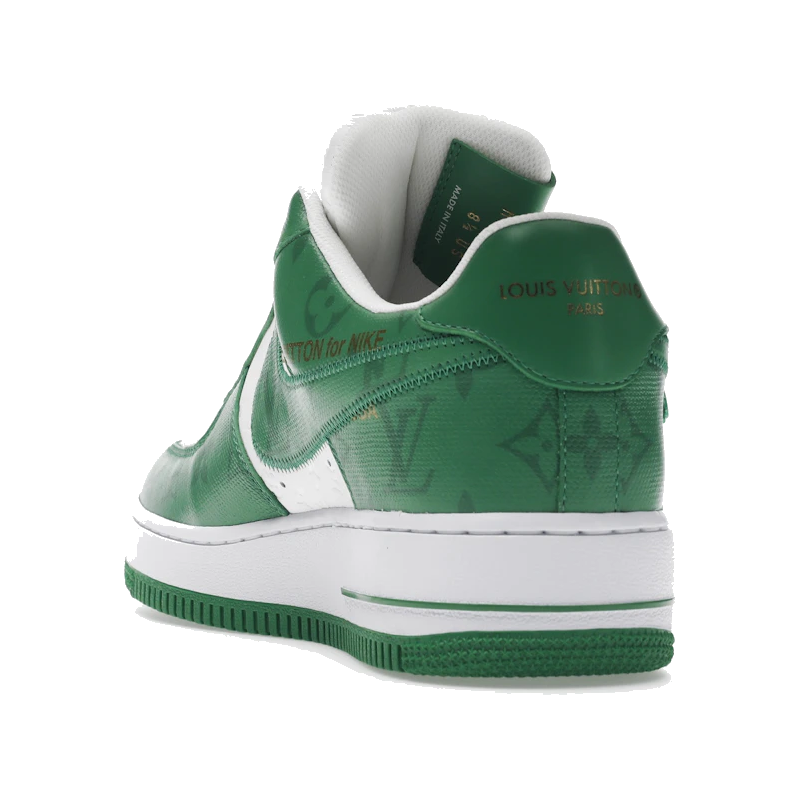 Louis Vuitton Nike Air Force 1 Low By Virgil Abloh White Green