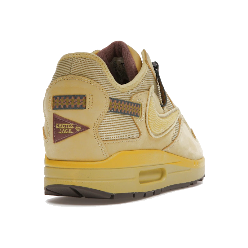 Nike Air Max 1 Travis Scott Cactus Jack Saturn Gold