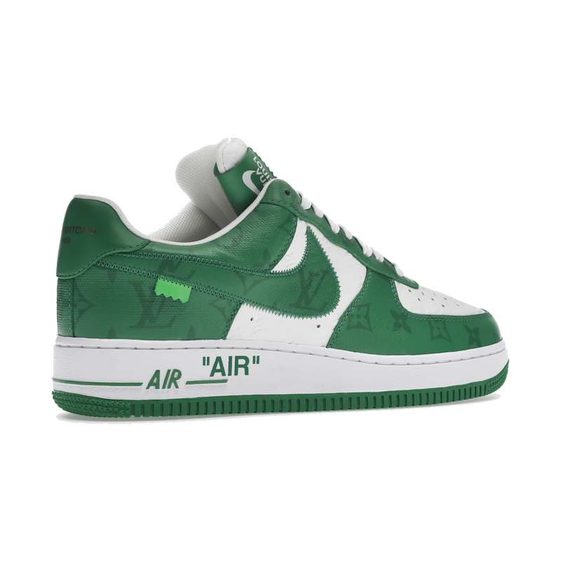 Louis Vuitton Nike Air Force 1 Low By Virgil Abloh White Green