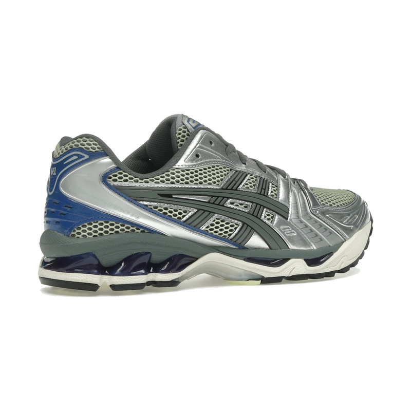 ASICS Gel-Kayano 14 Soft Yellow Asics Blue